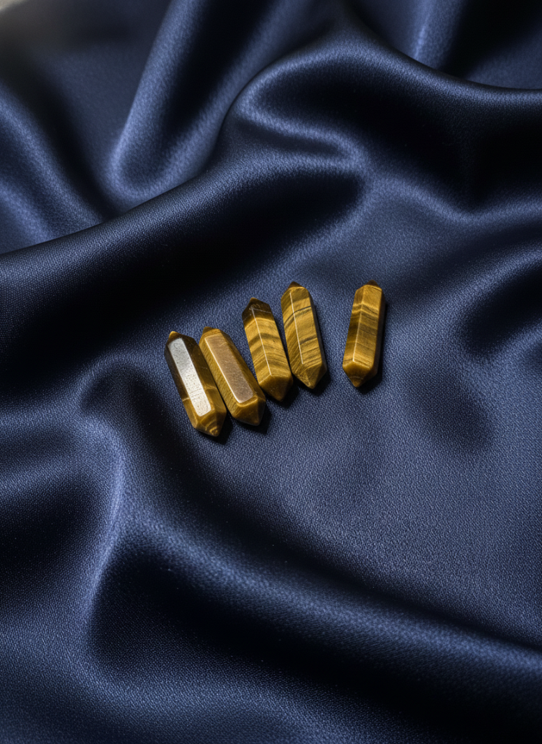 Tygrysie Oko (Jaspis Tygrysi) - stożek