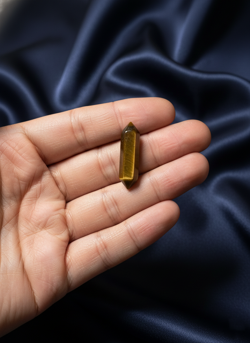 Tygrysie Oko (Jaspis Tygrysi) - stożek